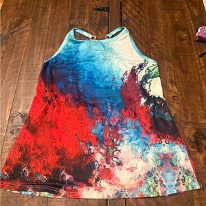 Vibrant Abstract Tank Top